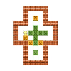 JS皮卡丘推箱子游戏代码